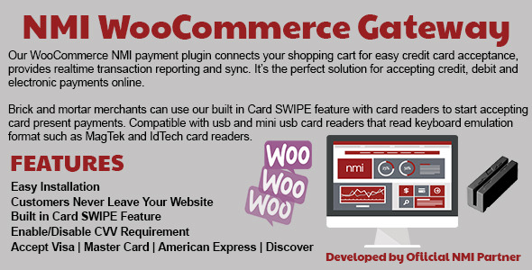 NMI WooCommerce Payment Gateway